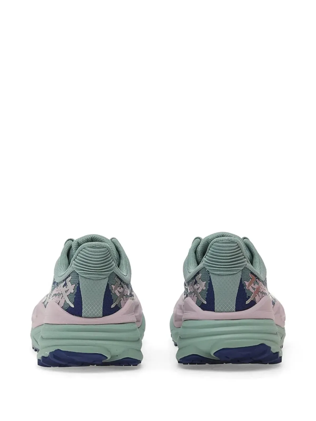 HOKA グラフィックプリントスニーカー - Green - 画像4