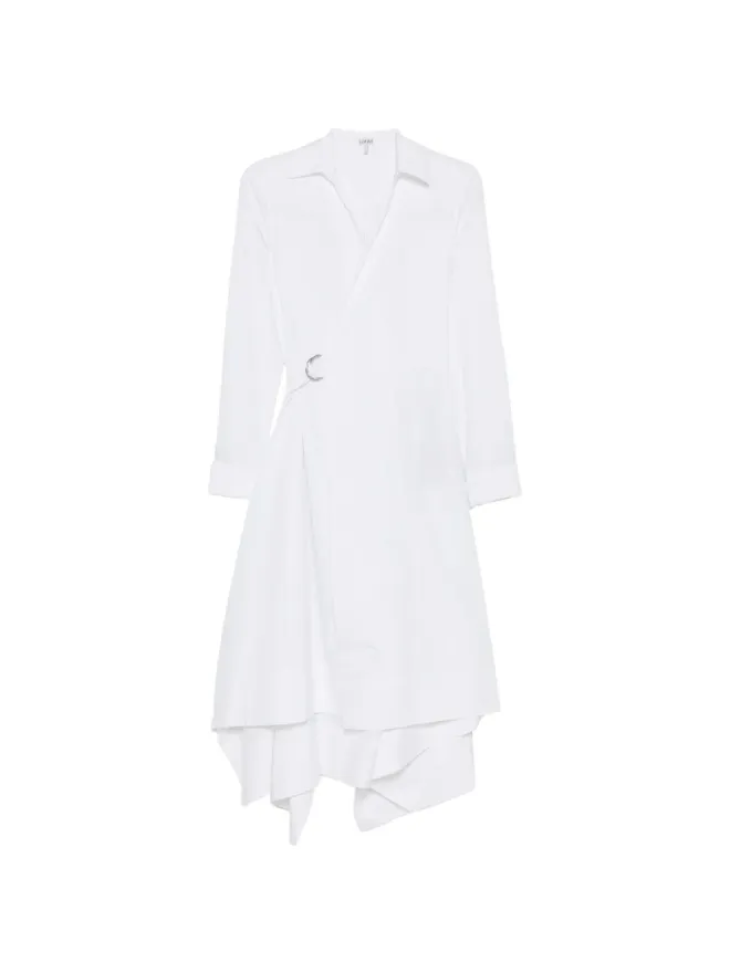 LOEWE LOEWE Vネック ミディドレスの商品画像