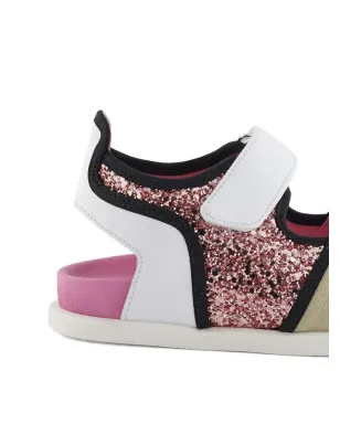 Marni Kids グリッター ストラップサンダル - サムネイル2