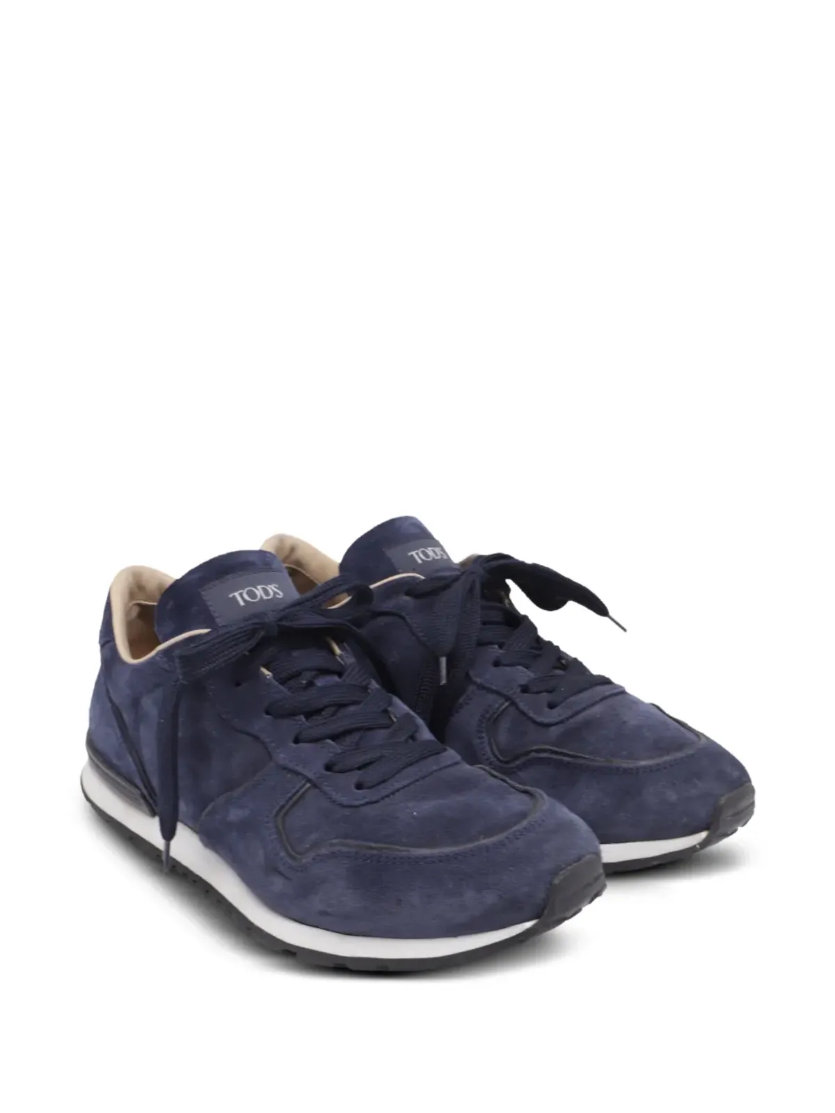 Tod's Vintage スエード レースアップ スニーカー - ブルー - 画像2