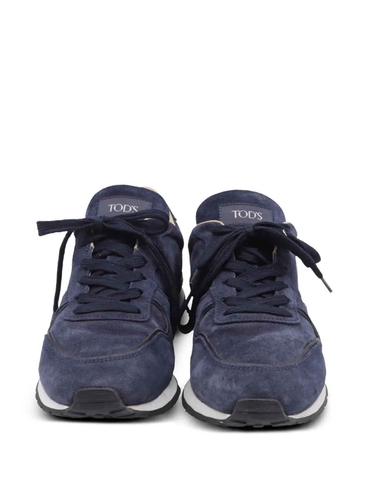 Tod's Vintage スエード レースアップ スニーカー - ブルー - 画像3