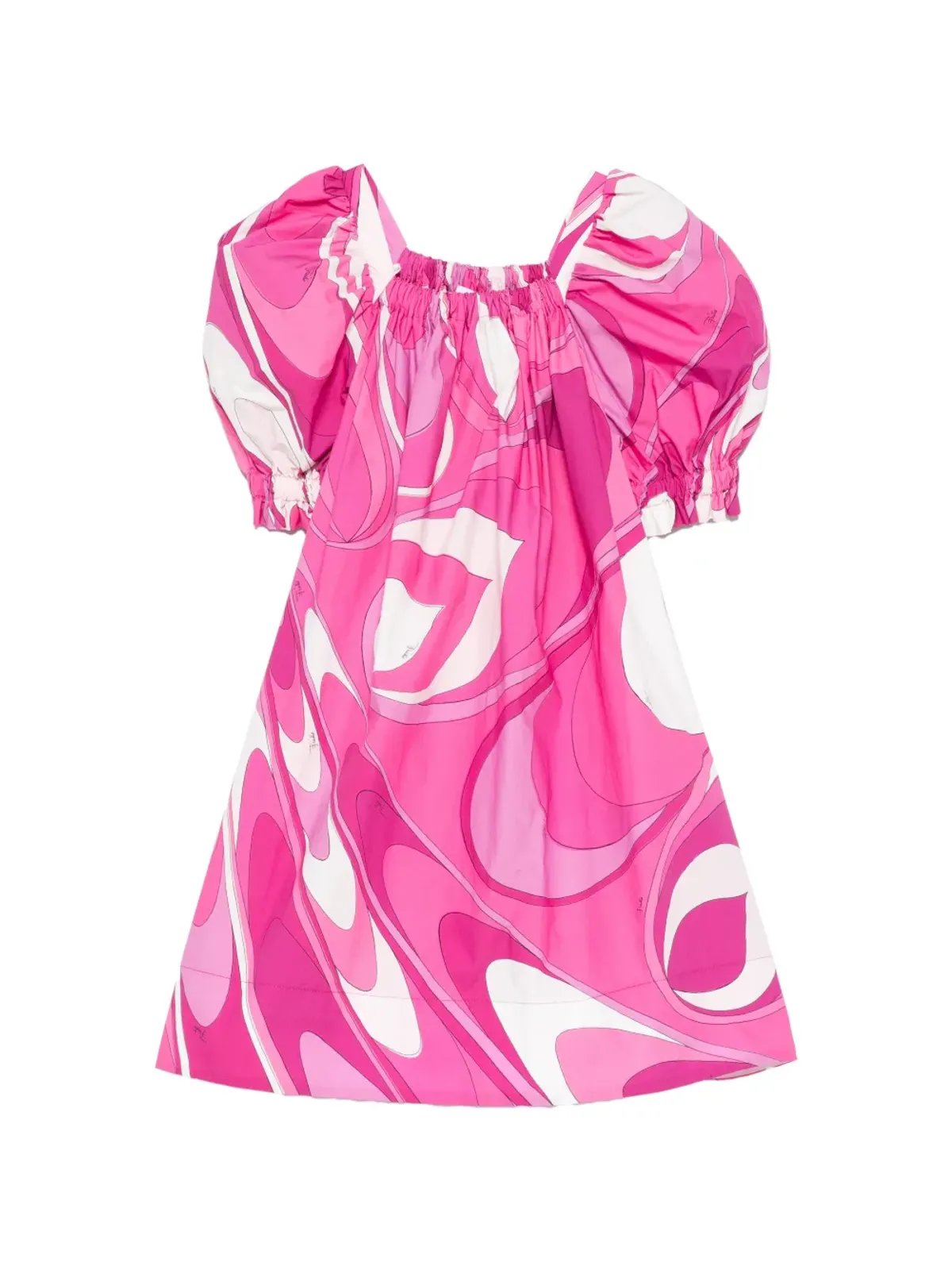 PUCCI Junior ウェーブンプリントドレス - 画像1