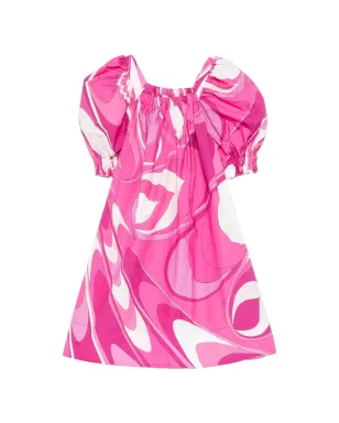 PUCCI Junior ウェーブンプリントドレス - サムネイル1