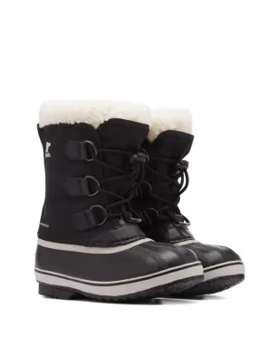 SOREL KIDS Yoot Pac 防水ブーツ - ブラック - サムネイル1