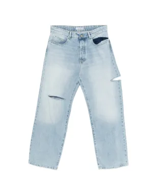 ICON DENIM Scottカットアウトディテールジーンズ - サムネイル1