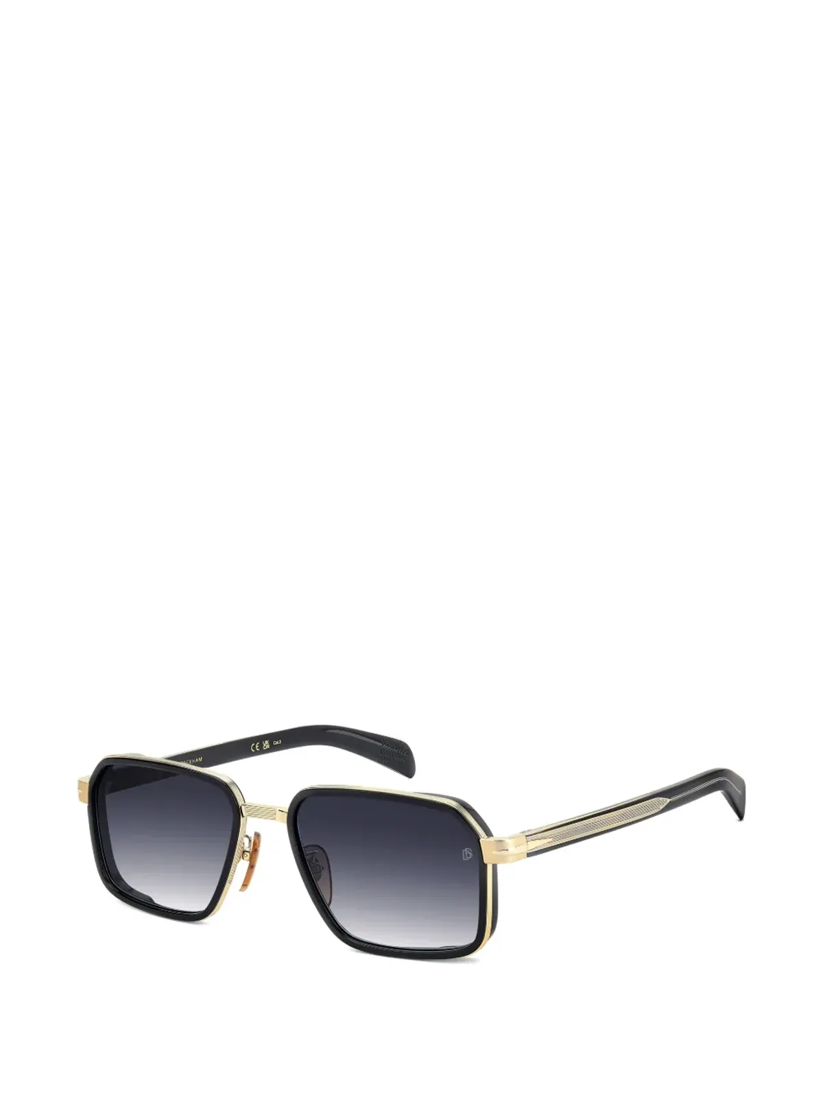 Eyewear by David Beckham 幾何学フレーム サングラス - 画像2