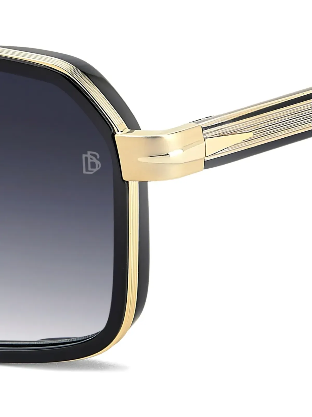 Eyewear by David Beckham 幾何学フレーム サングラス - 画像3