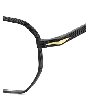 Eyewear by David Beckham ジオメトリックフレーム金属メガネ - サムネイル3