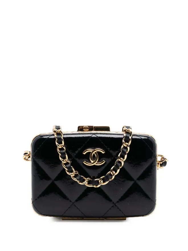 CHANEL Pre-Owned CHANEL ビンテージ 2021 ボックス型クロスボディバッグの商品画像
