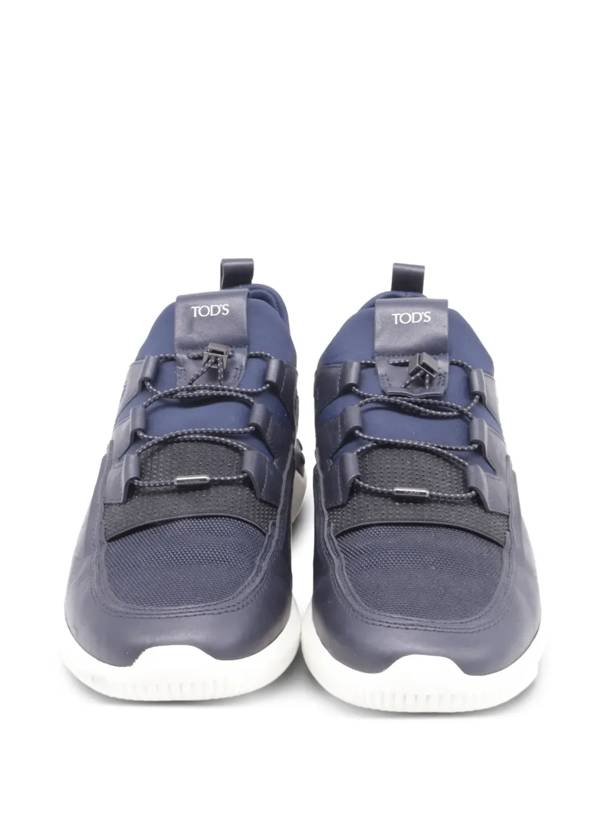 Tod's Vintage No_Code ロー・トップ レザー スニーカー - ブルー - 画像3