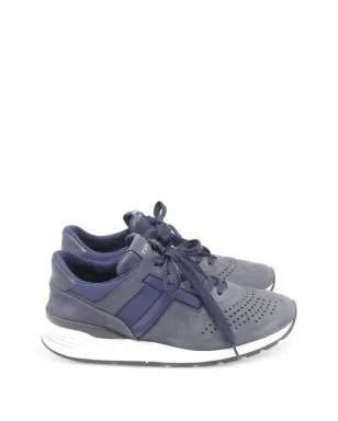 Tod's Vintage perforated-detail sneakers - Blue - サムネイル1
