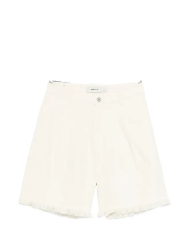 Bram’s Fruit Bram’s Fruit フリンジ付きプリーツショーツの商品画像