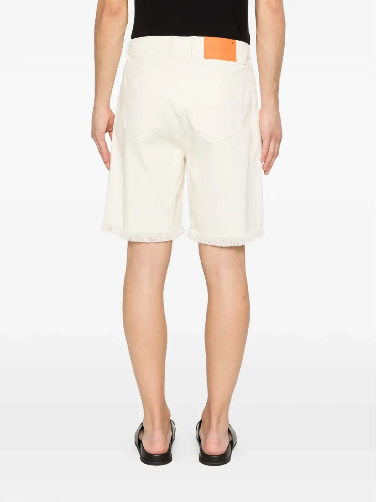 Bram’s Fruit フリンジ付きプリーツショーツ - 画像4