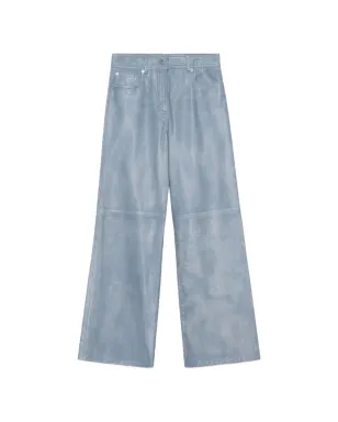 STAND STUDIO Mylah panelled trousers - Blue - サムネイル1