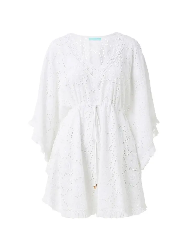 Melissa Odabash Melissa Odabash アイビー broderie-anglaise カフタンの商品画像
