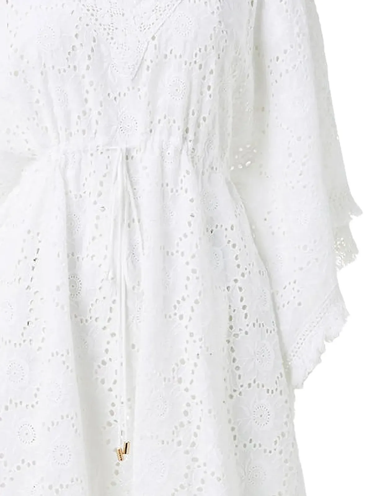 Melissa Odabash アイビー broderie-anglaise カフタン - 画像2