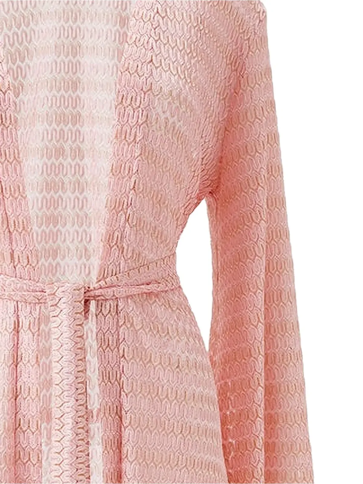 Melissa Odabash Anna Rose belted kaftan - Pink - 画像2