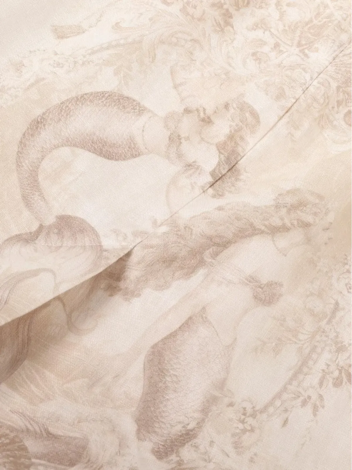 ZIMMERMANN ドレープマーメイドプリント ミディドレス - 画像2