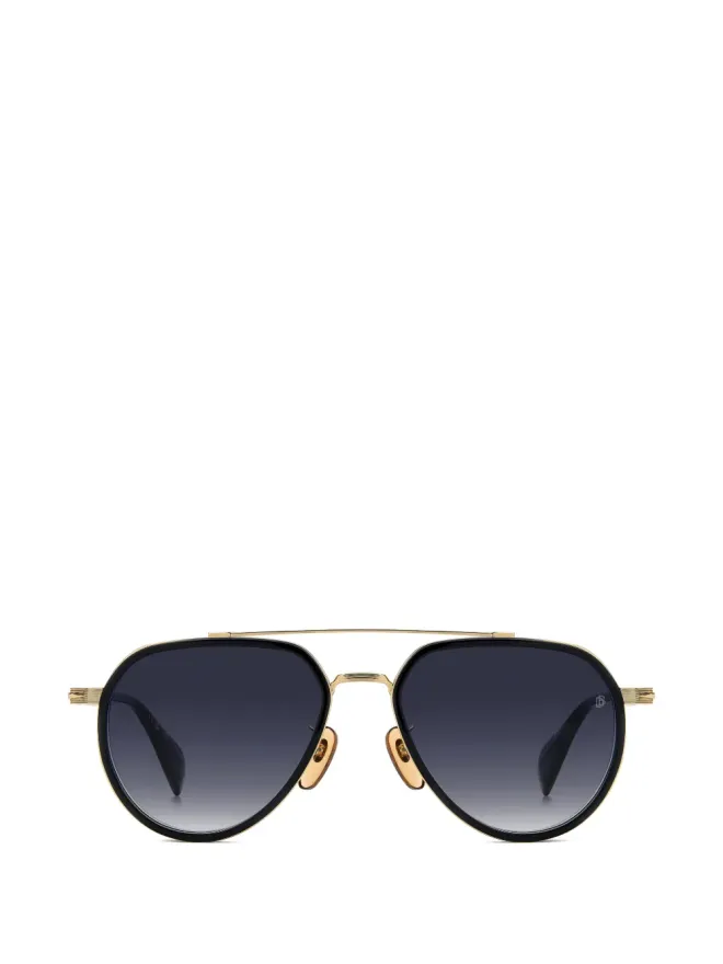 Eyewear by David Beckham Eyewear by David Beckham パイロットフレームサングラス - ゴールドの商品画像