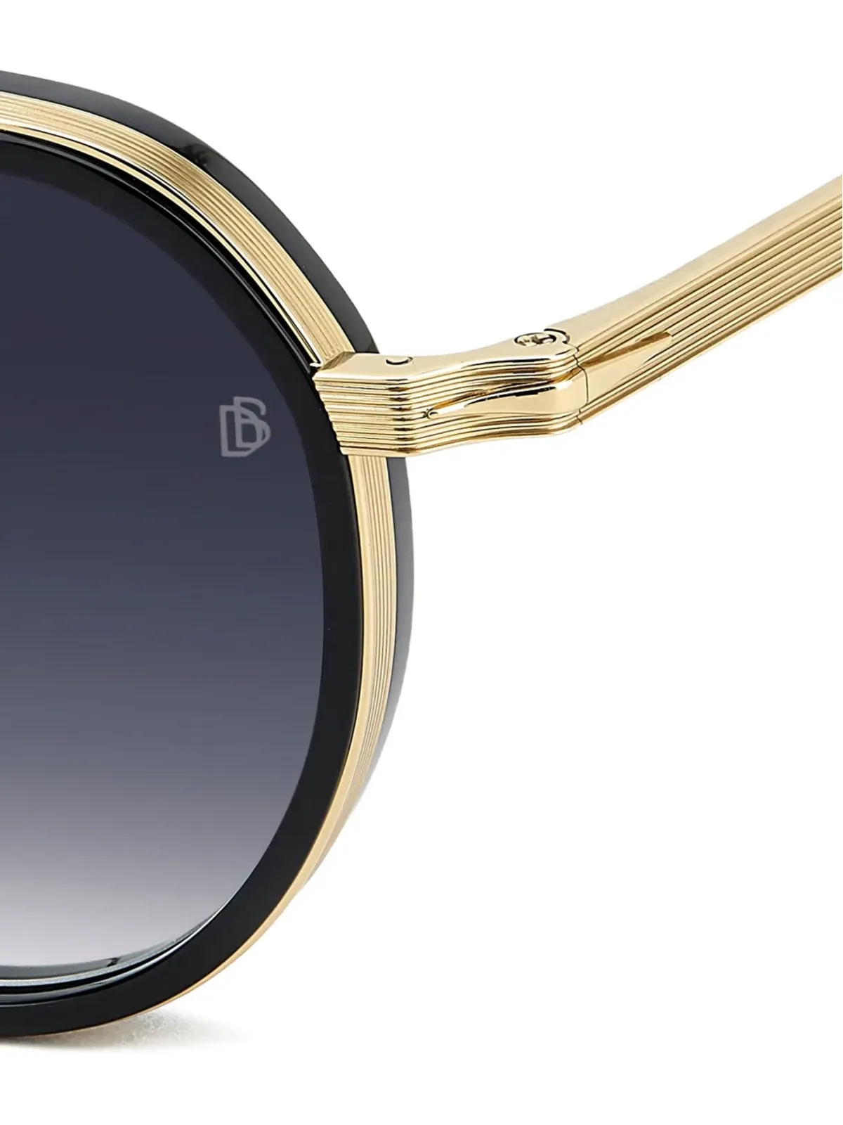 Eyewear by David Beckham パイロットフレームサングラス - ゴールド - 画像3