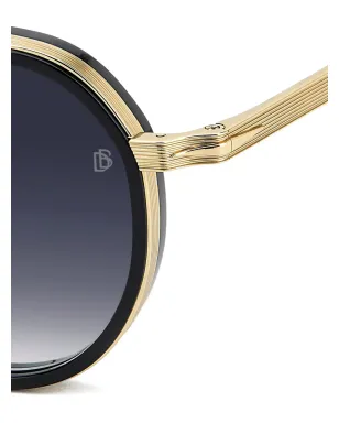 Eyewear by David Beckham パイロットフレームサングラス - ゴールド - サムネイル3