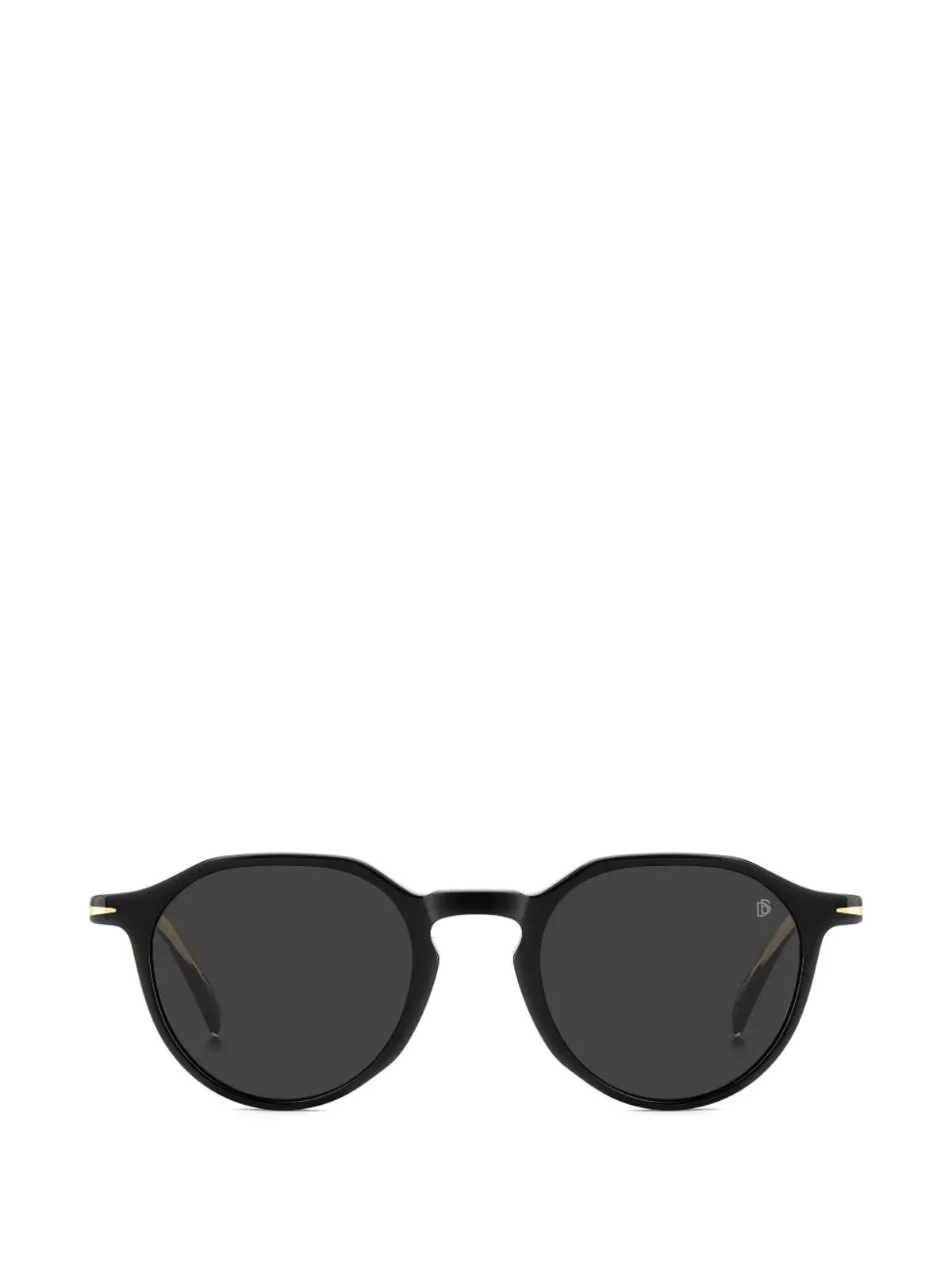 Eyewear by David Beckham ラウンドフレームサングラス - 画像1