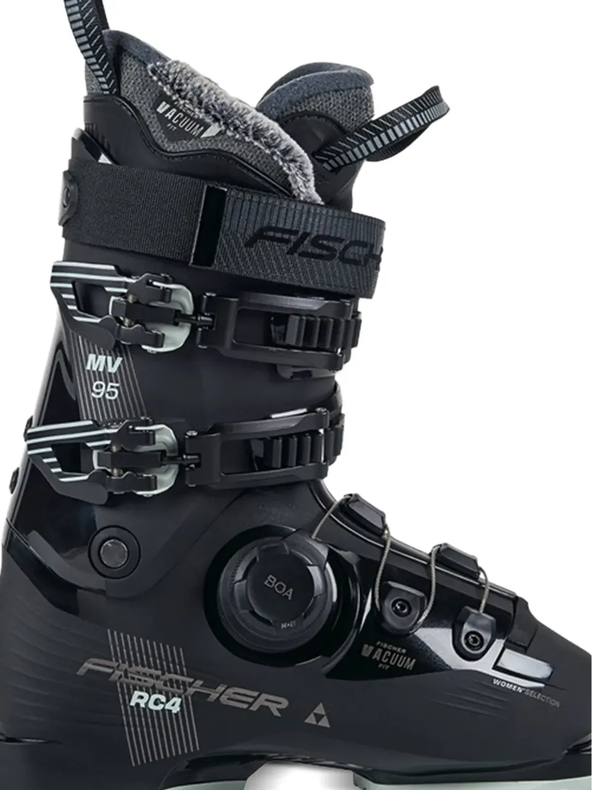 FISCHER RC4 95 MV BOA スキーブーツ ブラック - 画像2