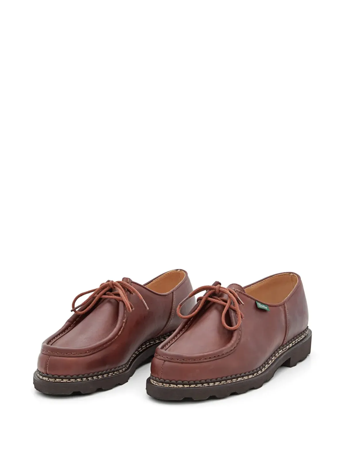 Paraboot ロゴディテール ボートシューズ - 画像2