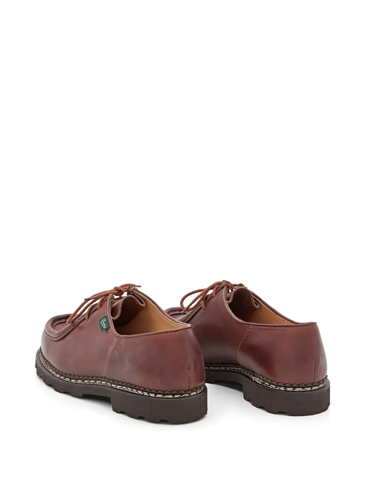 Paraboot ロゴディテール ボートシューズ - 画像3