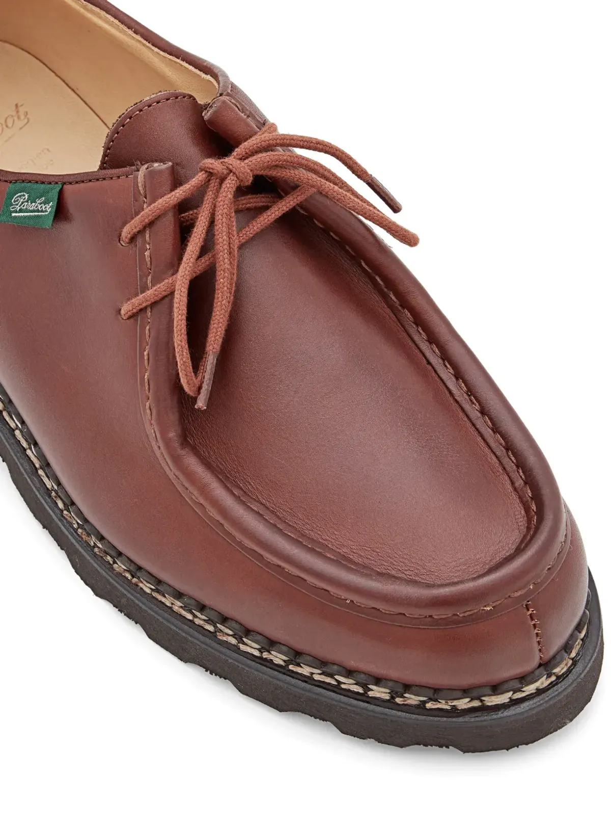 Paraboot ロゴディテール ボートシューズ - 画像4