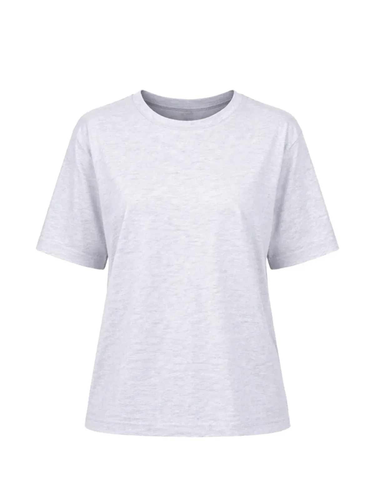 EZR cotton short-sleeve T-shirt - Grey - 画像1