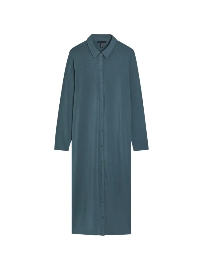 Eileen Fisher Eileen Fisher ボタン付きミディドレスの商品画像