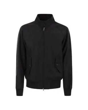 Baracuta G9メルトンジップボンバージャケット - サムネイル1