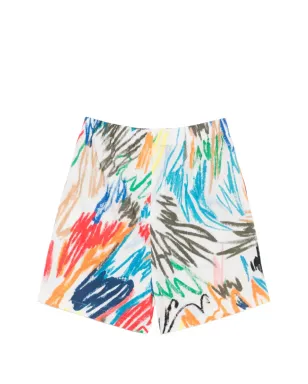 Akris Punto Hose printed shorts - White - サムネイル2