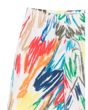 Akris Punto Hose printed shorts - White - サムネイル3
