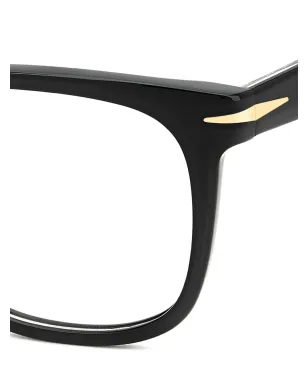 Eyewear by David Beckham スクエアフレーム ブロウライン メガネ - サムネイル3