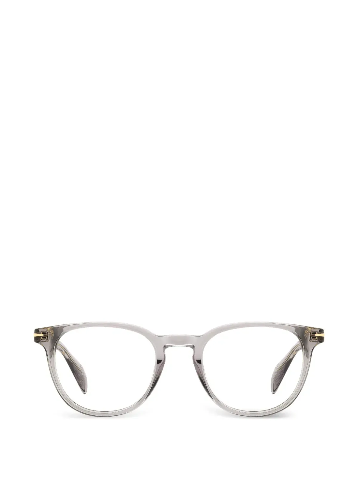 Eyewear by David Beckham ラウンドフレーム眼鏡 - 画像1