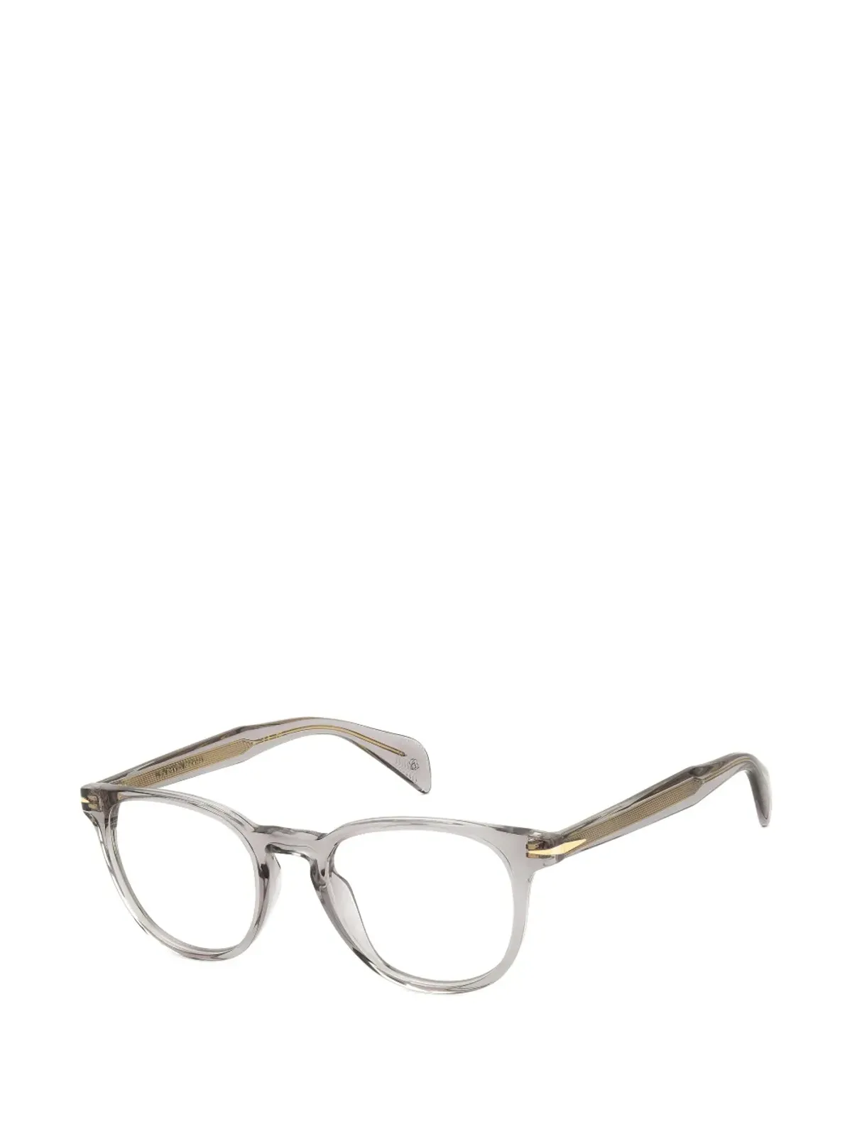 Eyewear by David Beckham ラウンドフレーム眼鏡 - 画像2