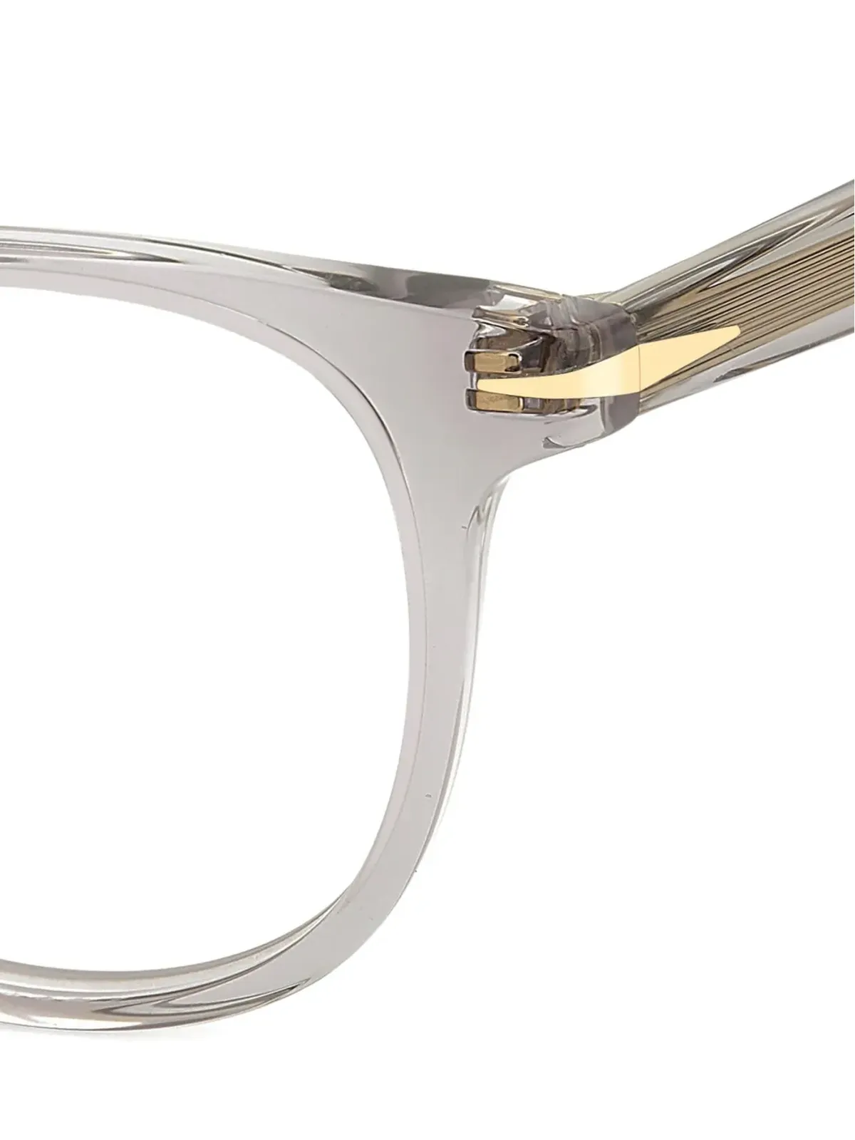 Eyewear by David Beckham ラウンドフレーム眼鏡 - 画像3