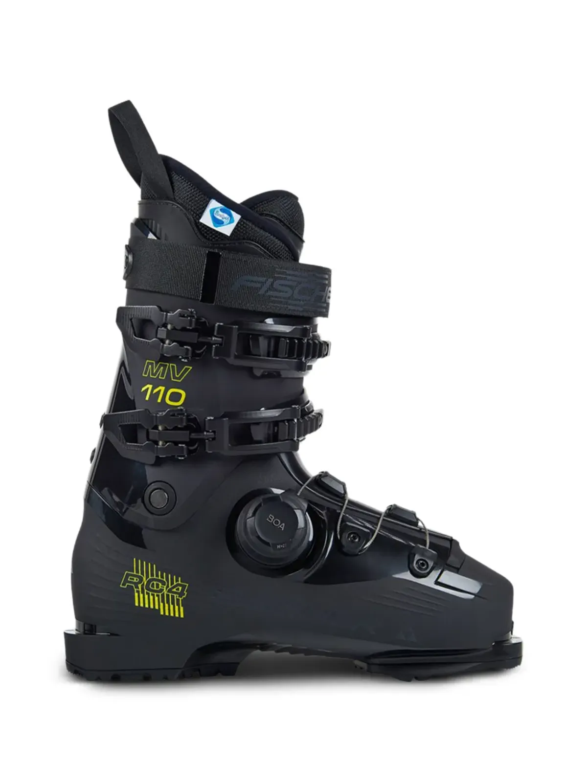 FISCHER RC4 Podium RD Worldcup バックル付き スキーブーツ - Black - 画像1