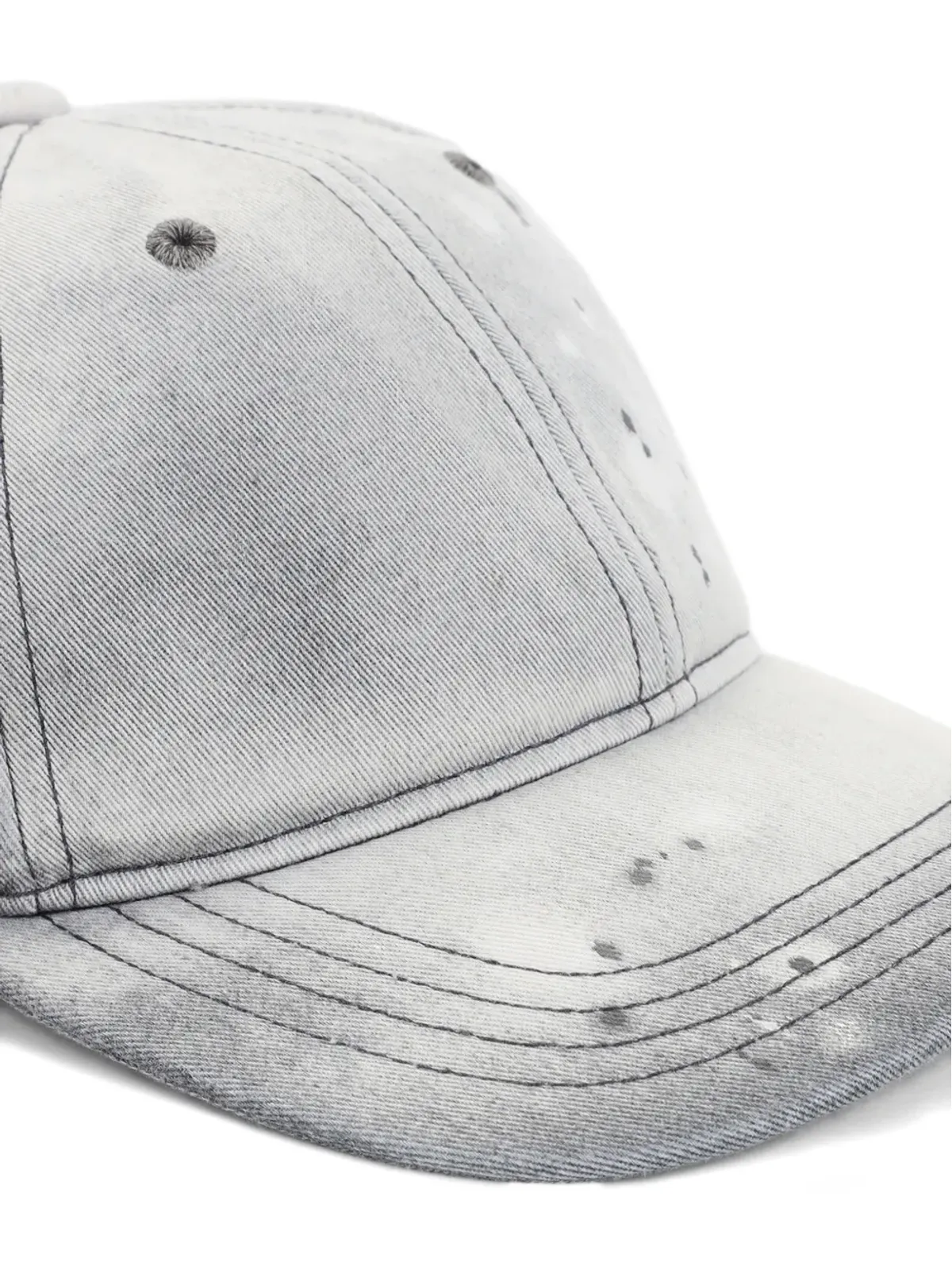 OUR LEGACY washed-effect cap - Grey - 画像3
