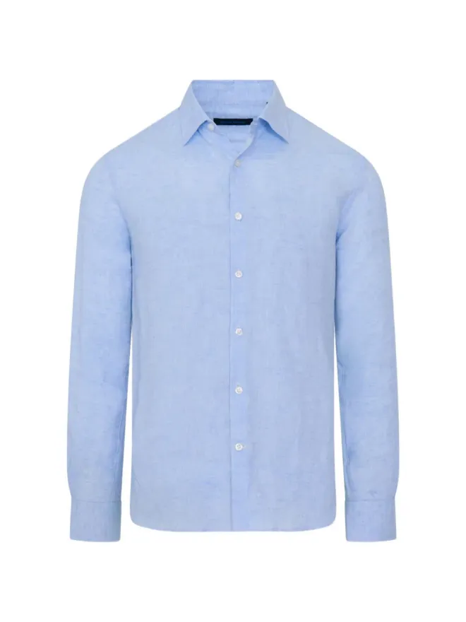 PATRICK ASSARAF PATRICK ASSARAF シャンブレー長袖シャツの商品画像