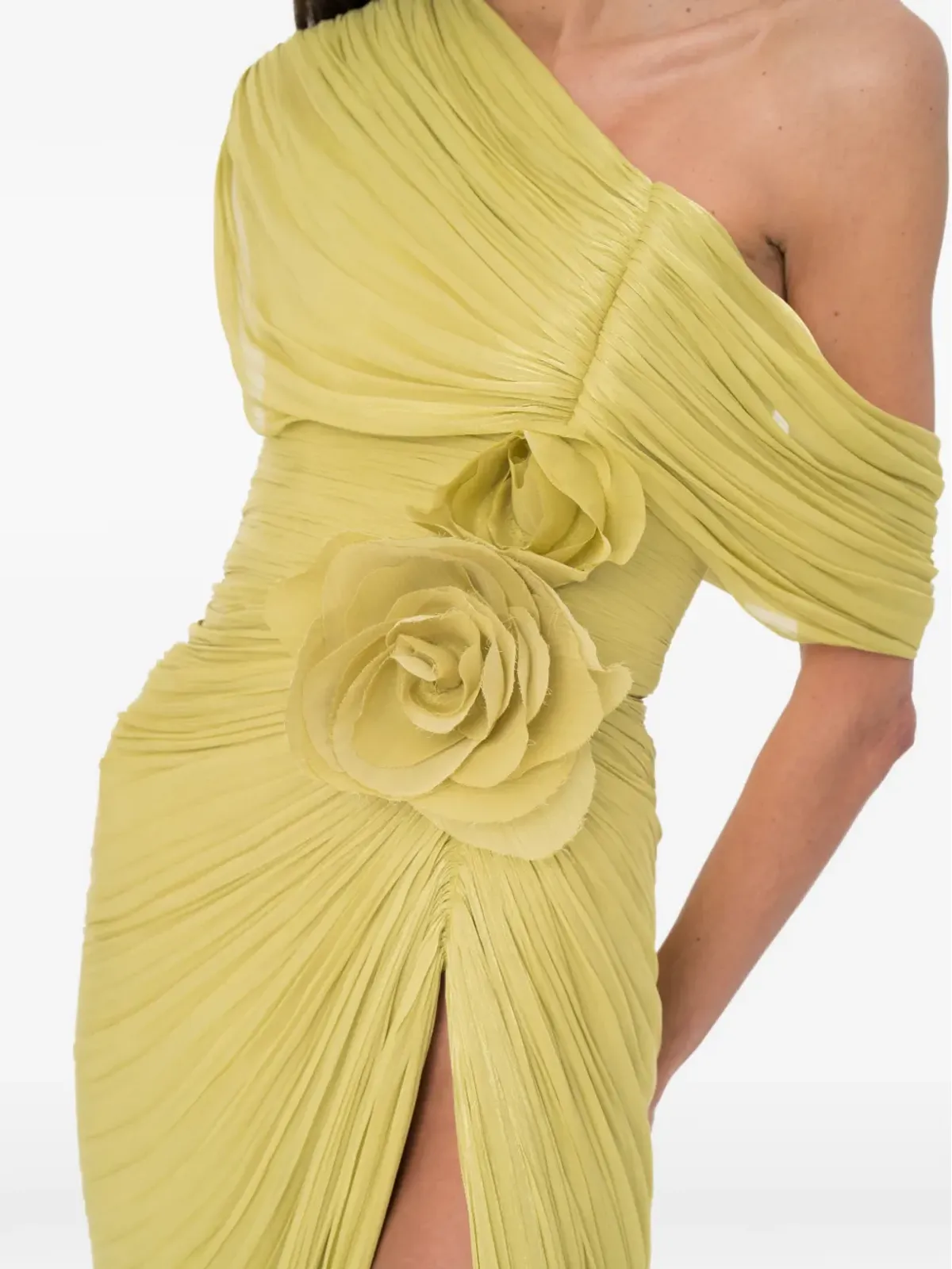 Ana Radu ブロッサムドレス - Yellow - 画像5