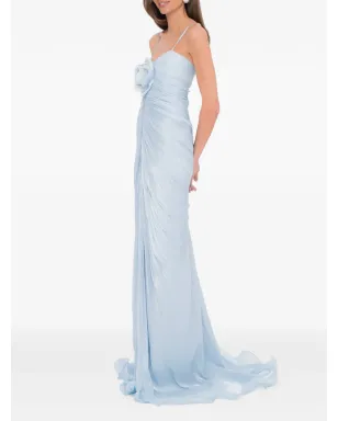 Ana Radu Bloom dress - Blue - サムネイル3