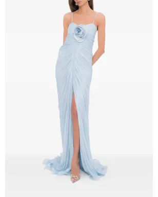 Ana Radu Bloom dress - Blue - サムネイル4