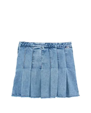 Bellerose Kids Paraph pleated-design skirt - Blue - サムネイル2