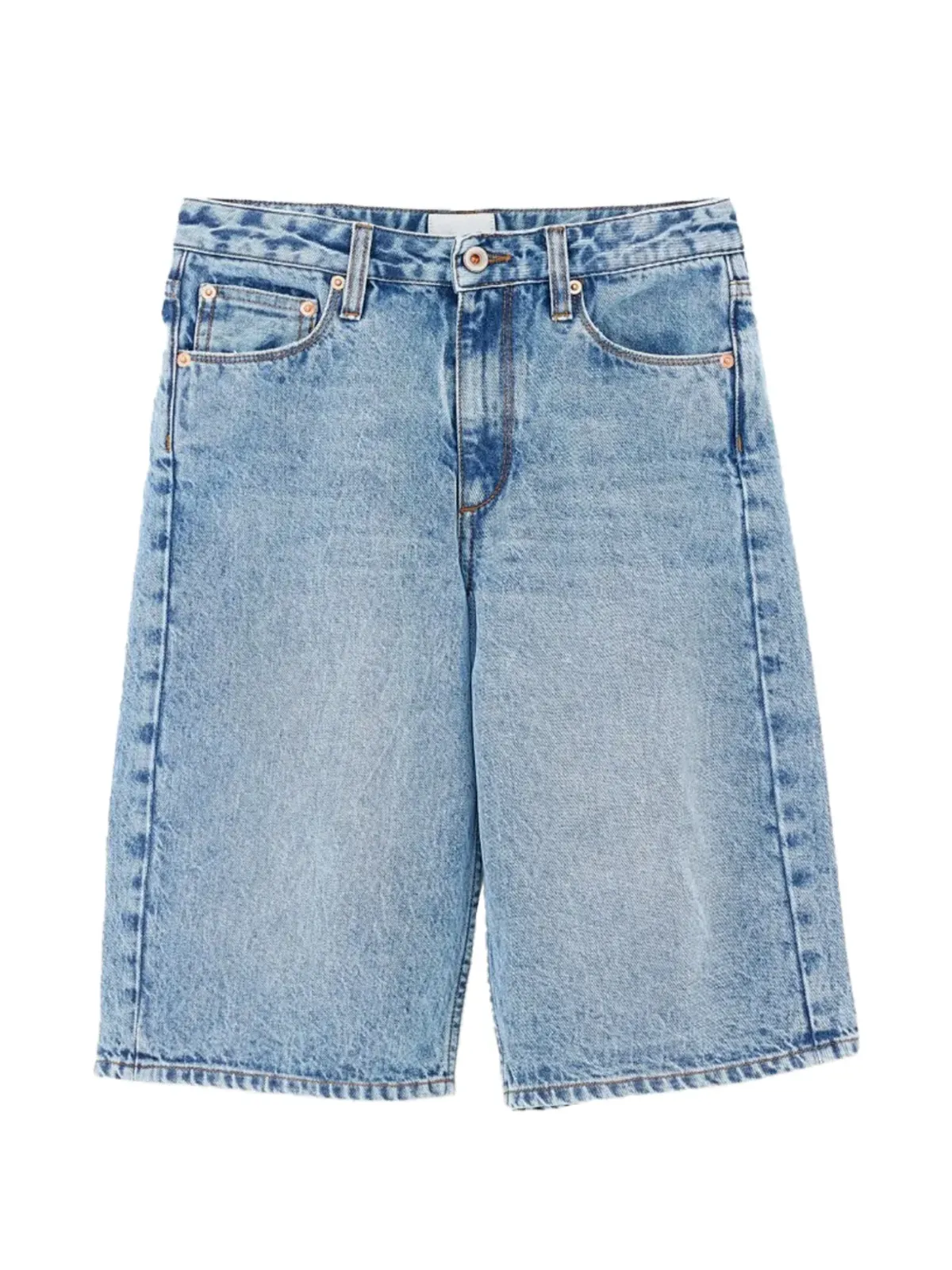 Bellerose Kids ポケットディテール デニムショーツ - 画像1