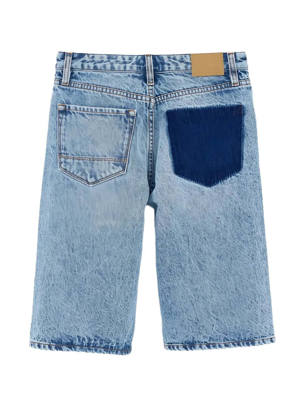 Bellerose Kids ポケットディテール デニムショーツ - 画像2