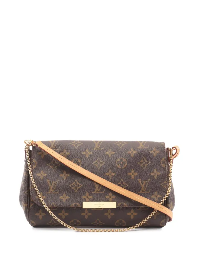 Louis Vuitton Pre-Owned Louis Vuitton Pre-Owned 2016 Monogram Favorite MM satchel - Brownの商品画像