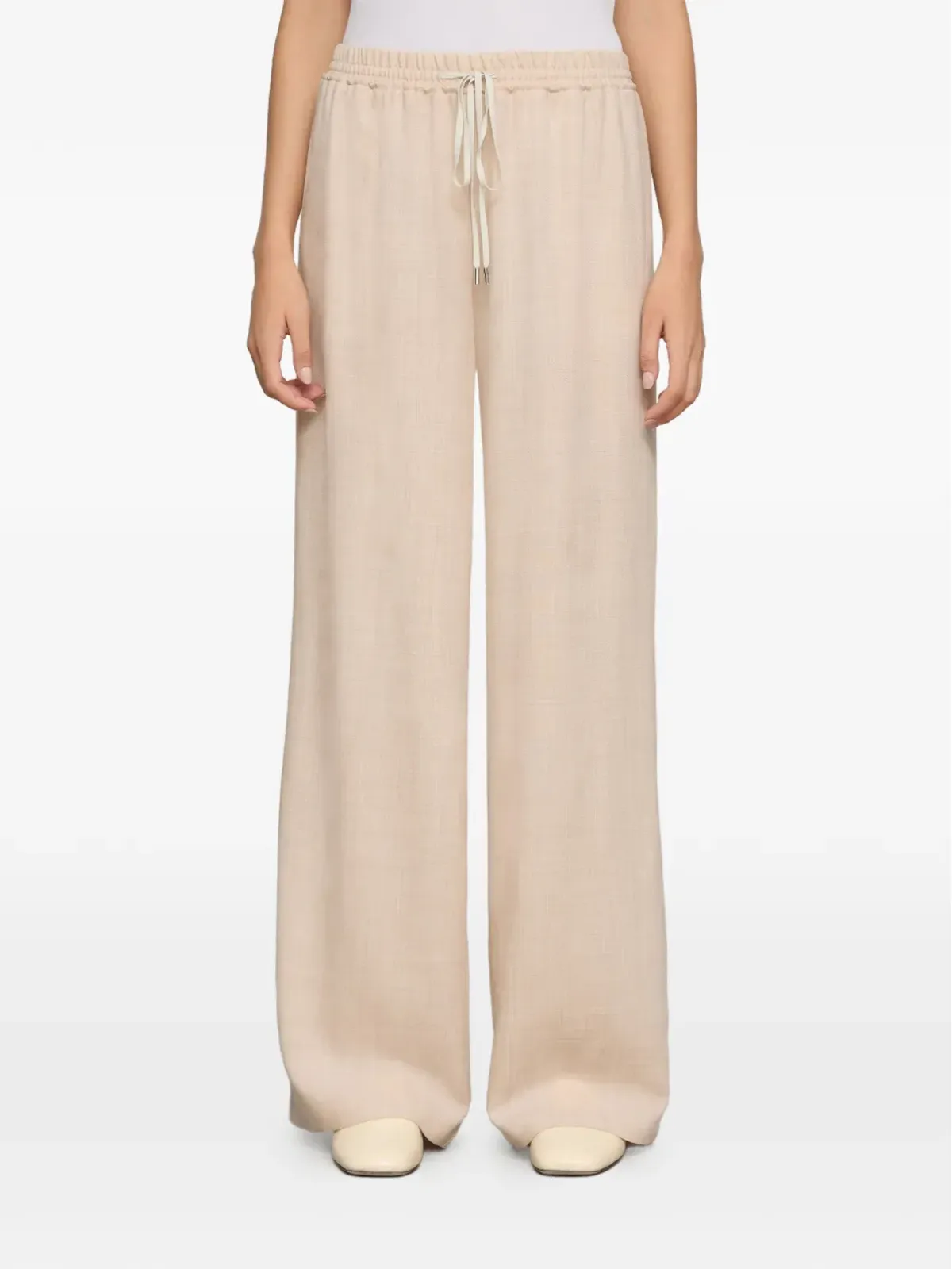 Lafayette 148 ドローストリングパンツ - 画像2